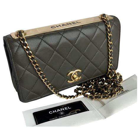 chanel wallet with chain price 2013|Chanel wallet on chain trendy.